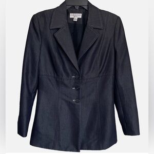 Lena Gabrielle Black Blazer Jacket Women’s Size 6 Classic Career Workwear